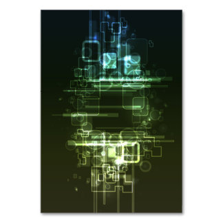 Numeração De Mesa design de recurso abstrato