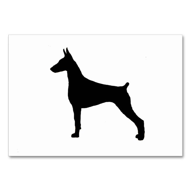 Numeração De Mesa doberman pinscher silo black.png (Frente)