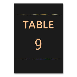 Numeração De Mesa Dourado Casamento Masculino Número do quadro