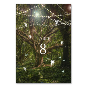 Numeração De Mesa Doze Anos, Floresta Encantada, Fadas