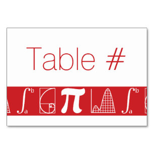 Numeração De Mesa Ele se adiciona à placa de Mesa de cereja