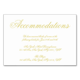Numeração De Mesa Elegant Script Island Citrus Accommodation Cards