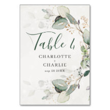 Elegante Eucalyptus Greenery Rustic Chic