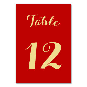 Numeração De Mesa Elegante Roteiro Falso Dourado Estilo Festa de Cas