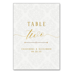 Numeração De Mesa Elegante Roteiro Renda Branca Casamento Dois 2