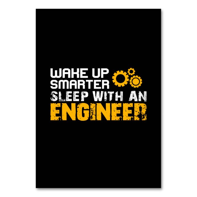 Numeração De Mesa Engenheiro Suspenso Com Um Engenheiro (Frente)