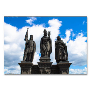 Numeração De Mesa Estátua na Ponte Charles