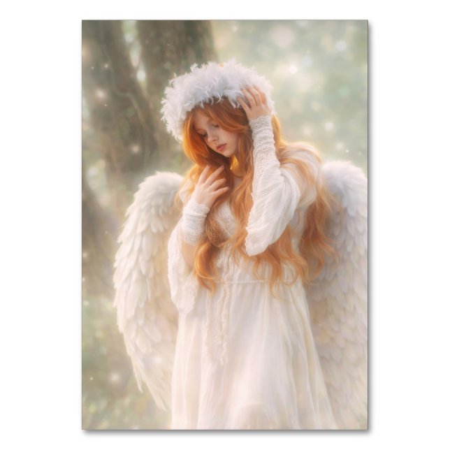 Numeração De Mesa Ethereal Angel in the Forest (Frente)