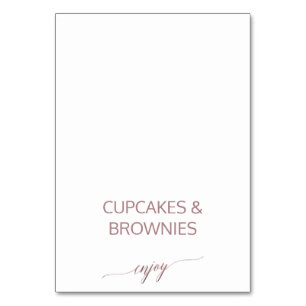 Numeração De Mesa Etiquetas de Comida de Buffet de Caligrafia Dourad