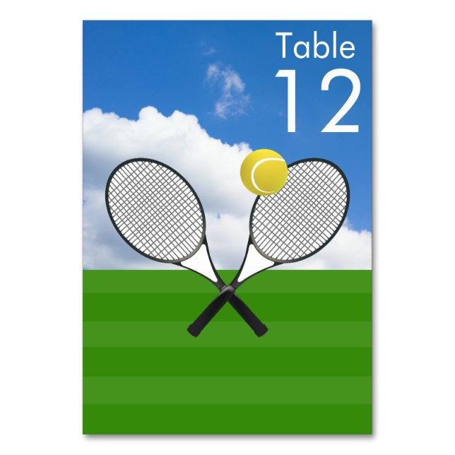 Numeração De Mesa Feijões de café (Frente)