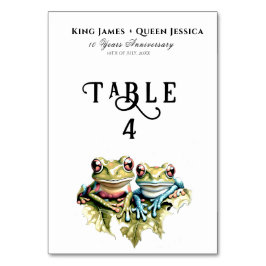 Numeração De Mesa Festa Casual do Jardim de Casal de 10 Anos de Casa