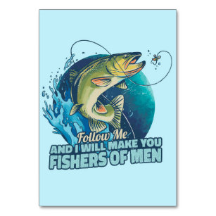 Numeração De Mesa Fisher Eu Farei De Vocês Peixes De Homens
