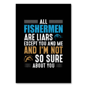 Numeração De Mesa Fishing Art All Fisherman