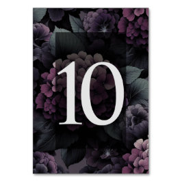 Numeração De Mesa Floral Malva
