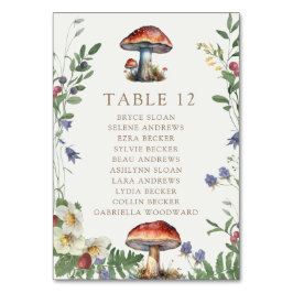 Numeração De Mesa Floresta Elegante | Casamento na Floresta