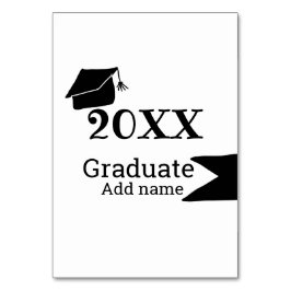 Numeração De Mesa Formando 20XX graduação que é simples e moderno