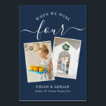 Numeração De Mesa Foto do Casal dos Anos Foto da Tabula Moderna de C<br><div class="desc">Lembre-se e divirta-se com seus números de recepções de casamento - Esses elegantes números simples de tabelas lhe dão a opção de incluir uma fotografia da noiva e do noivo na mesma idade que o número da mesa, o nome da noiva e do noivo e a data do casamento. A...</div>