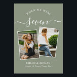 Numeração De Mesa Foto do Casal dos Anos Foto da Tabula Moderna de C<br><div class="desc">Lembre-se e divirta-se com seus números de recepções de casamento - Esses elegantes números simples de tabelas lhe dão a opção de incluir uma fotografia da noiva e do noivo na mesma idade que o número da mesa, o nome da noiva e do noivo e a data do casamento. A...</div>