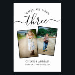 Numeração De Mesa Foto do Casal Moderno de Casamento dos Anos<br><div class="desc">Lembre-se e divirta-se com seus números de recepções de casamento - Esses elegantes números simples de tabelas lhe dão a opção de incluir uma fotografia da noiva e do noivo na mesma idade que o número da mesa, o nome da noiva e do noivo e a data do casamento. A...</div>