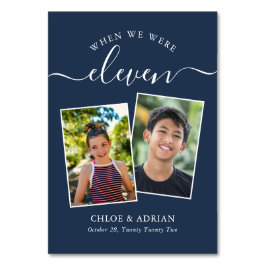 Numeração De Mesa Foto do Casal Moderno de Casamento dos Anos