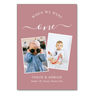 Numeração De Mesa Foto do Casal Moderno de Casamento dos Anos