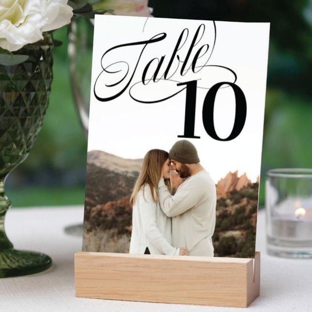 Numeração De Mesa Foto do número da tabela do Rico (Criador carregado)