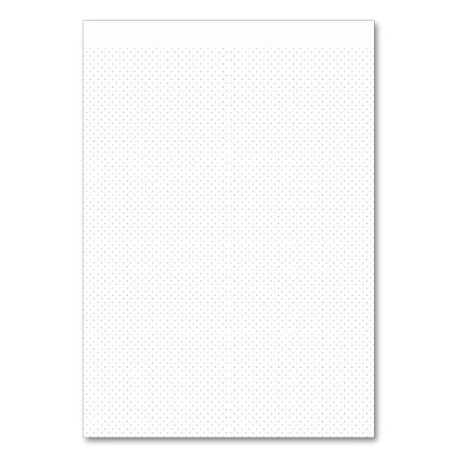 Numeração De Mesa Fundo branco com um padrão repetitivo de pequeno (Frente)