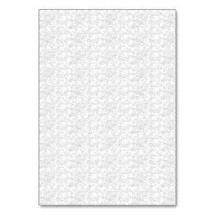 Numeração De Mesa Fundo branco texturizado com sutis, entrelaçados,