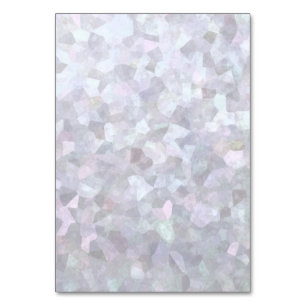 Numeração De Mesa Fundo - pérola branca