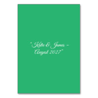 Fundo Verde de Casa - Design de Casamento