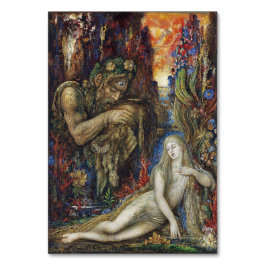 Numeração De Mesa Galatea, Arte Simbolista Francesa de Gustave Morea