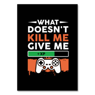 Numeração De Mesa Gamer Gift O Que Não Me Dá