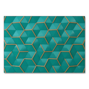 Numeração De Mesa geométrico