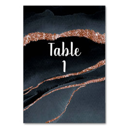 Numeração De Mesa Glitter Dourado Elegante e Agitação de Cinzas