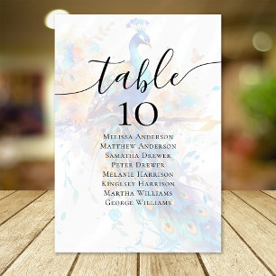 Numeração De Mesa Gráfico de Assentos de Mesa de Casamento Paquock