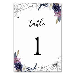 Numeração De Mesa Halloween Wedding