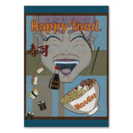 Numeração De Mesa Happy food