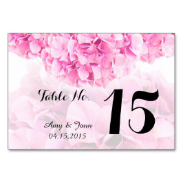 Numeração De Mesa Hidrangea números das mesas de casamento hidrangea