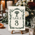 Numeração De Mesa Idade Média Medieval Engrenando Fantasia Casamento<br><div class="desc">Casamento de Fantasia da Idade Média</div>