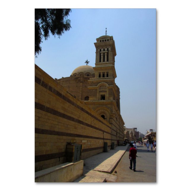 Numeração De Mesa Igreja da Rua, George no Cairo (Frente)