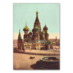 Numeração De Mesa Igreja de São Basílio, Praça Vermelha Moscou