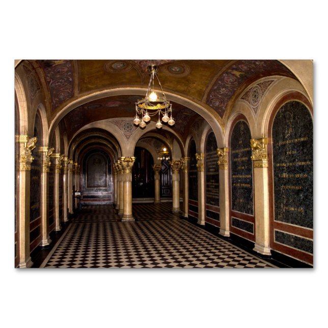 Numeração De Mesa Igreja Ortodoxa Grega Santa Trindade (Frente)