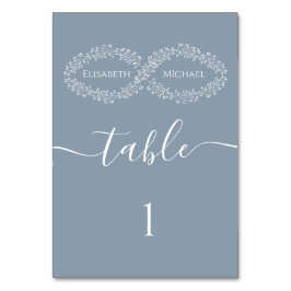 Numeração De Mesa Infinity posty botânico romântico elegante