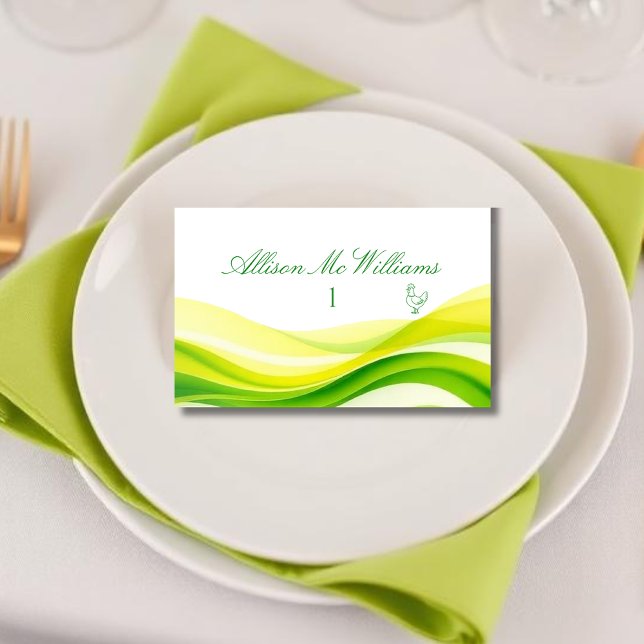 Numeração De Mesa Island Citrus Green and Yellow Meal Icons Chicken (Island Citrus Green and Yellow Meal Icons Chicken Table Number)