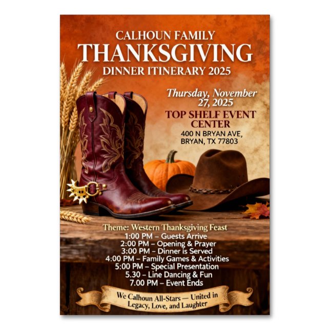 Numeração De Mesa itinerary (Frente)