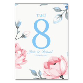 Numeração De Mesa Jardim Sussurrante