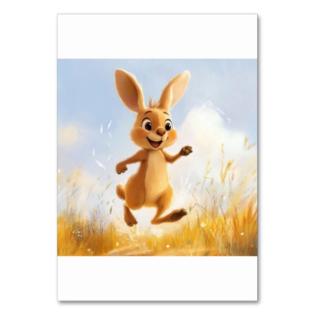 Numeração De Mesa Kiki, o Bunny (Frente)