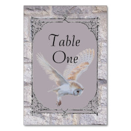 Numeração De Mesa Labirinto É A Única Coruja de Casamento para Sempr