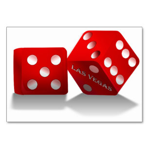 Numeração De Mesa Las Vegas Red Dice