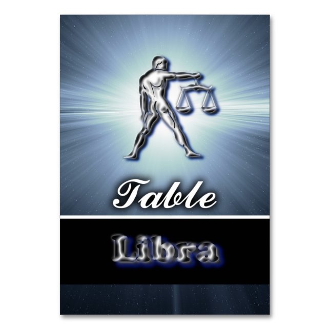 Numeração De Mesa Libra (Frente)